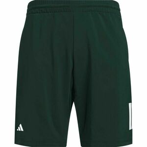 adidas CLUB 3STR SHORT Férfi rövidnadrág teniszhez, sötétzöld, méret kép