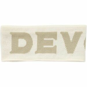 Devold DEVOLD LOGO MERINO HEADBAND Univerzális gyapjú fejpánt, bézs, méret UNI kép