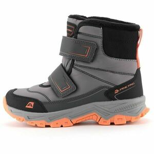 ALPINE PRO LIVRO Gyerek téli cipő, szürke, méret kép