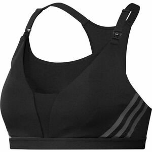 adidas POWERIMPACT LUXE MEDIUM-SUPPORT MATERNITY Női sportmelltartó, fekete, méret L C-D kép