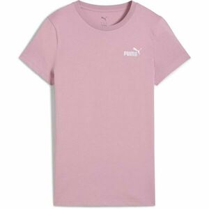 Puma ESSENTIALS SMALL NO.1 LOGO TEE Férfi póló, rózsaszín, méret kép