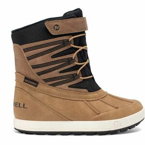 Merrell SNOW BANK 5.0 WP Gyerek téli cipő, barna, méret 34 kép
