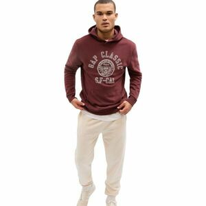 GAP V-VINTAGE Férfi pulóver, bordó, méret kép