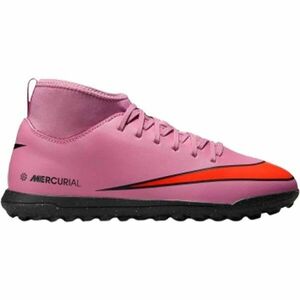 Nike JR MERCURIAL SUPERFLY 10 CLUB TF Gyerek turf futballcipő, rózsaszín, méret 36 kép