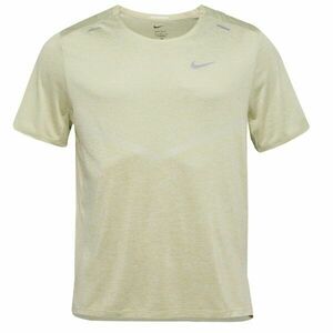 Nike DF RISE 365 SS Férfi póló futáshoz, világoszöld, méret kép