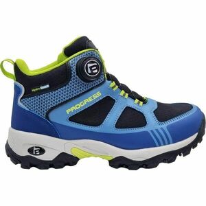 PROGRESS TREK MID WP Gyerek bakancs membránnal, fekete, méret kép