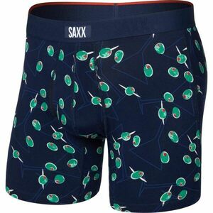SAXX VIBE XTRA SOFT COMFORT BOXER BRIEF FLY Férfi bokszeralsó, kék, méret kép