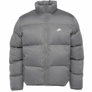 Nike CLUB Férfi télikabát, sötétszürke, méret kép