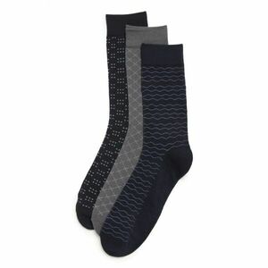 BLEND BHMAKENNA 3PK Férfi zokni, fekete, méret kép