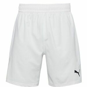 Puma TEAMFINAL SHORTS Férfi futball rövidnadrág, fehér, méret kép