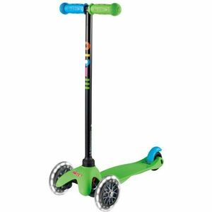 Micro MINI CLASSIC LED Gyerek roller, zöld, méret kép