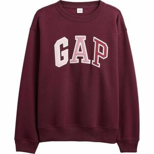 GAP HERITAGE CREW Női pulóver, bordó, méret kép