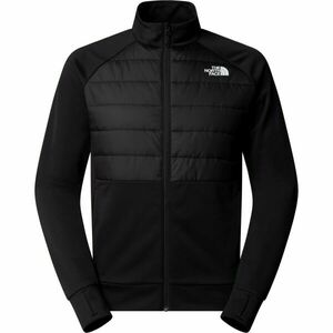 The North Face M REAXION 2.0 FLEECE HYBRID FULL ZIP JAC Férfi hibrid pulóver, fekete, méret kép