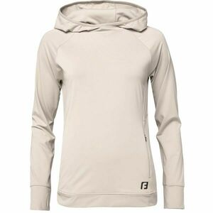 Fitforce NOSKANA Női fitnesz pulóver, bézs, méret kép