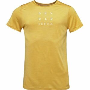 Devold ACTIVE "1853" TEE Férfi póló, sárga, méret kép