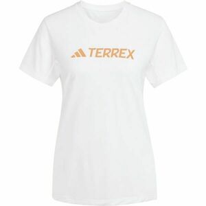 adidas W MULTI TERREX LOGO TECH TEE Női póló, fehér, méret kép