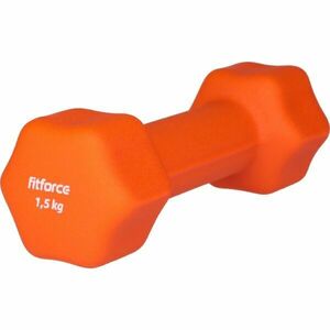 Fitforce FDBN 1, 5 KG Kézi súlyzó, narancssárga, méret 1, 5 KG kép