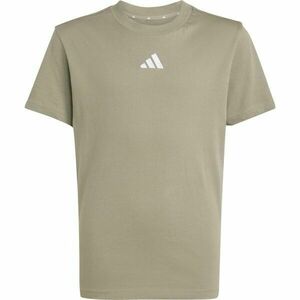 adidas ESSENTIALS BIG LOGO T-SHIRT Junior póló, khaki, méret kép