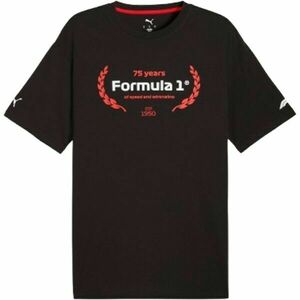 Puma F1 ESSENTIALS GRAPHIC TEE Férfi póló, fekete, méret kép