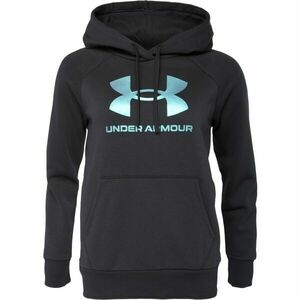 Under Armour RIVAL FLEECE SHIMMER Női pulóver, fekete, méret L kép