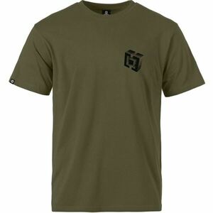 Horsefeathers BLOCKS Férfi póló, khaki, méret kép