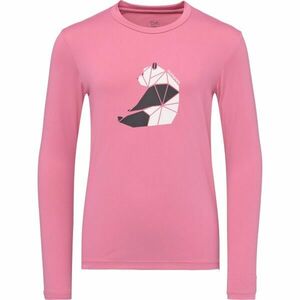 Klimatex AGUNG Gyerek funkcionális hosszú ujjú póló, rózsaszín, méret kép