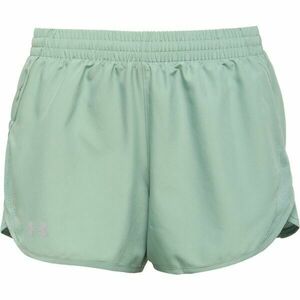 Under Armour FLY BY 3'' Női rövidnadrág, világoszöld, méret kép