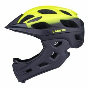 Laceto APEX Zárt gyerek bukósisak, fekete, méret (51 - 54) kép