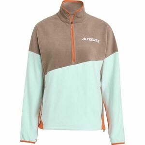 adidas TERREX MULTI CLIMAWARM FLEECE ANORAK Női flecce pulóver, világoskék, méret kép