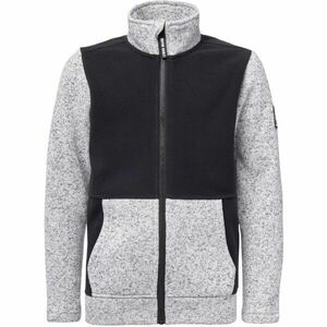 Lewro BILGE Gyerek fleece pulóver, szürke, méret 152-158 kép