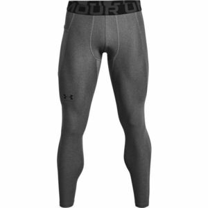 Under Armour HG ARMOUR LEGGINGS Férfi legging, szürke, méret M kép