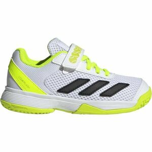 adidas COURTFLASH K COMFORT CLOSURE Gyerek teniszcipő, fehér, méret kép