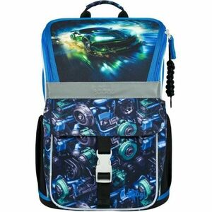 BAAGL ZIPPY RACING CAR Iskolatáska, kék, méret kép