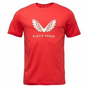 CASTORE SLAVIA PRAGUE PRESENTATION LOGO TEE Férfi póló, piros, méret XXL kép