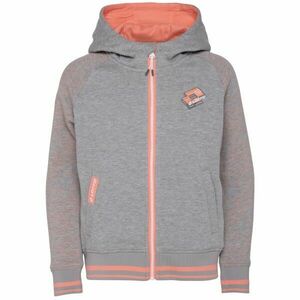 Lotto MANET Lány teljes cipzáras kapucnis pulóver, szürke, méret 164-170 kép