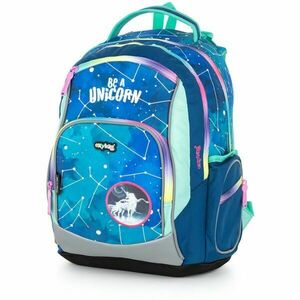 Oxybag OXY GO STICKERS Iskolai hátizsák, kék, méret kép