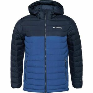 Columbia POWDER LITE HOODED JACKET Férfi télikabát, kék, méret kép