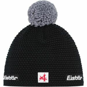 Eisbär JAMIE POMPON Férfi téli sapka, fekete, méret kép