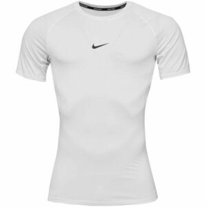 Nike M NP DF TIGHT TOP SS Férfi edzőpóló, fehér, méret kép