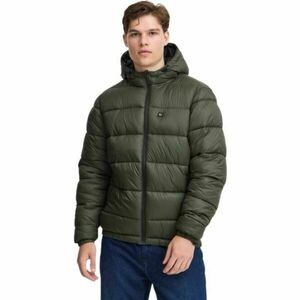 BLEND OUTERWEAR Férfi télikabát, sötétzöld, méret XXXL kép