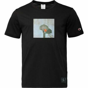 Champion SS TEE Férfi póló, fekete, méret kép