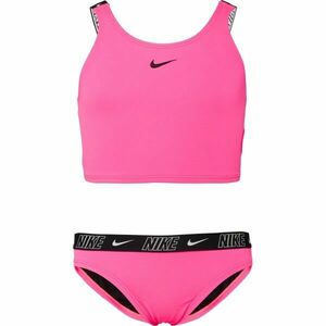 Nike NIKE LOGO TAPE Lány fürdőruha, rózsaszín, méret kép