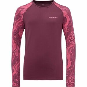 Klimatex RAVN Gyerek funkcionális thermo felső, bordó, méret kép