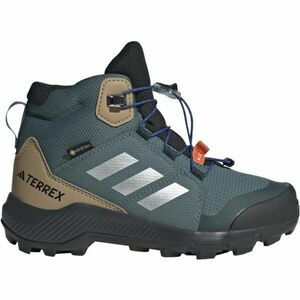 adidas TERREX MID GTX K Gyerek outdoor cipő, sötétzöld, méret kép