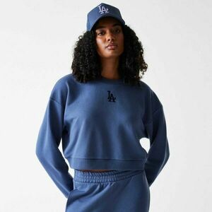 New Era LA DODGERS MLB MIDI LEAGUE ESSENTIAL CROPPED SWEATER Női pulóver, kék, méret kép