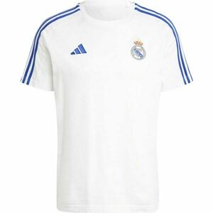 adidas REAL MADRID DNA TEE Férfi póló, fehér, méret XXXL kép