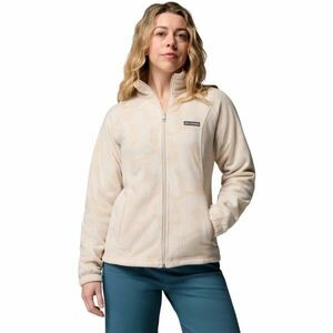 Columbia BENTON SPRINGS™ PRINTED FULL ZIP Női fleece pulóver, bézs, méret kép