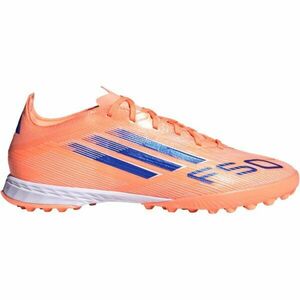 adidas F50 PRO TF Férfi turf futballcipő, narancssárga, méret 45 1/3 kép