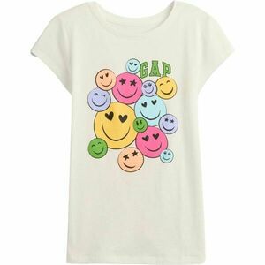 GAP V-FRCH SS LOGO TEE Gyerek póló, fehér, méret kép