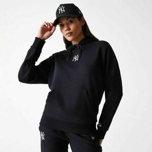 New Era NEW YORK YANKEES MLB MIDI LEAGUE ESSENTIAL HOODIE Női pulóver, fekete, méret kép